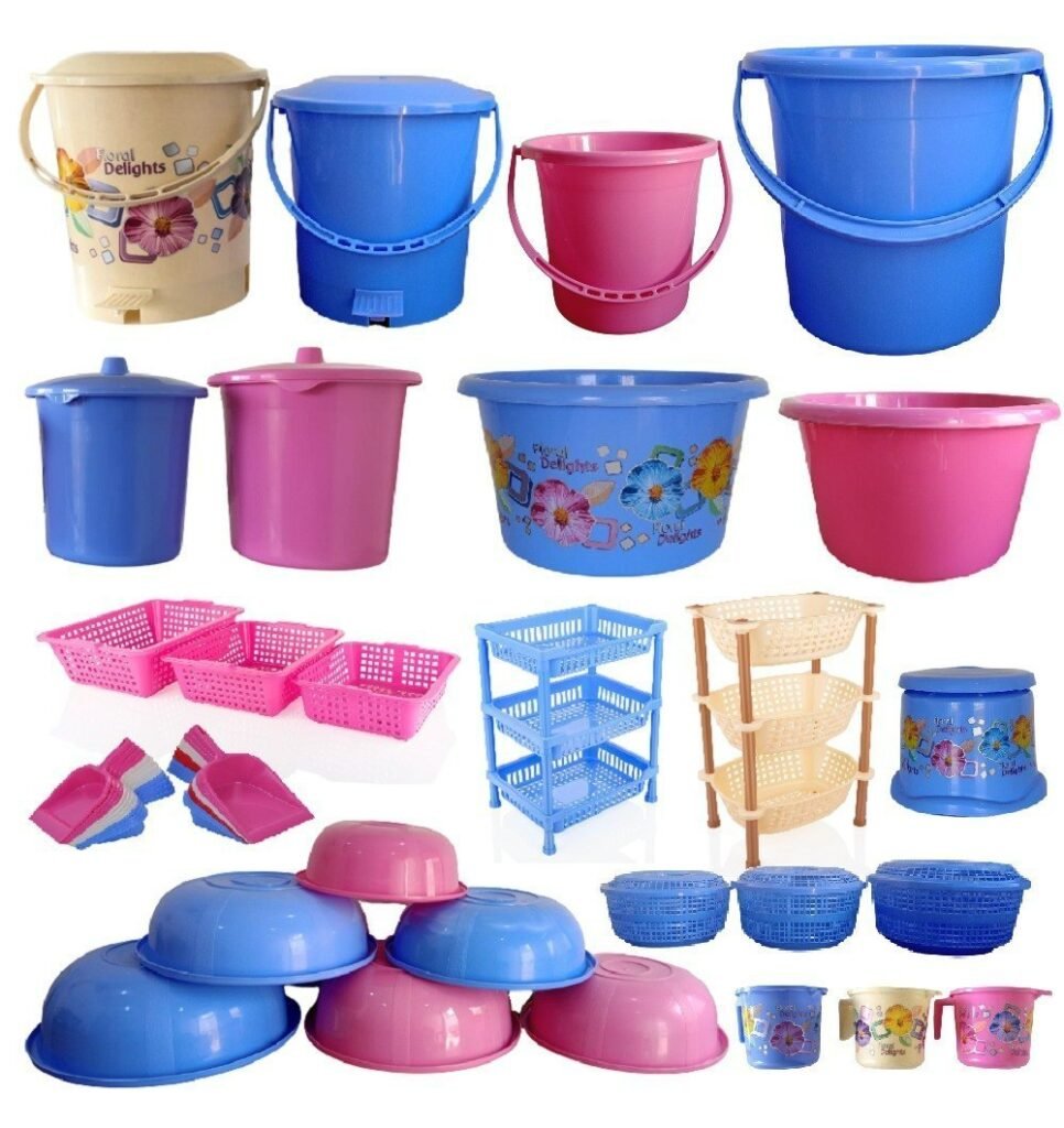 plastic household items